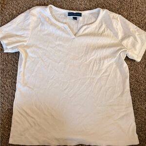 Karen Scott Classic White Tee